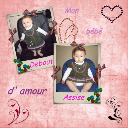 Suna assise puis debout 