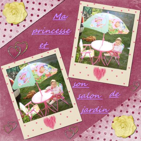 suna et son salon de jardin 