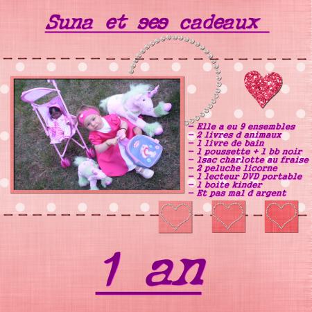 Suna et ca liste de cadeaux