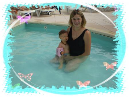 suna et maman a la mer !!!!